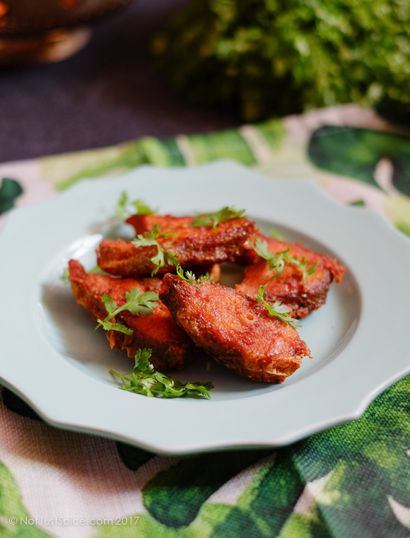 3-Ingredient Fish Fry South Indian Style on notjustspice.com