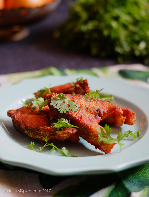 3-Ingredient Fish Fry South Indian Style on notjustspice.com