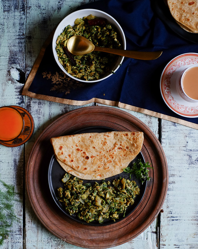 9-Ingredient Coriander Egg Stir Fry | Cilantro Egg Stir Fry