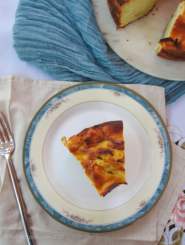 Apple Ring Cake | Apple Ciambella on notjustspice.com