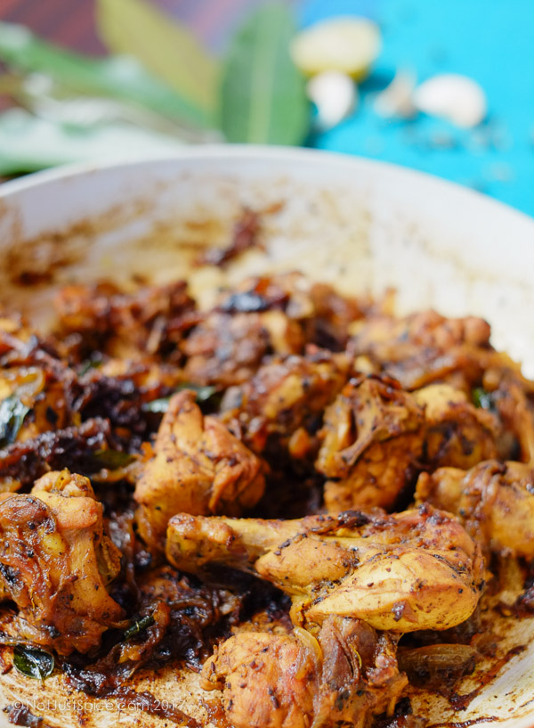 Chicken Pepper Fry | Pepper Chicken on notjustspice.com