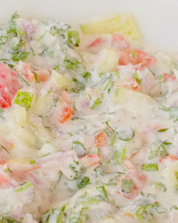 Curd Pachadi | Yogurt Pachadi on notjustspice.com