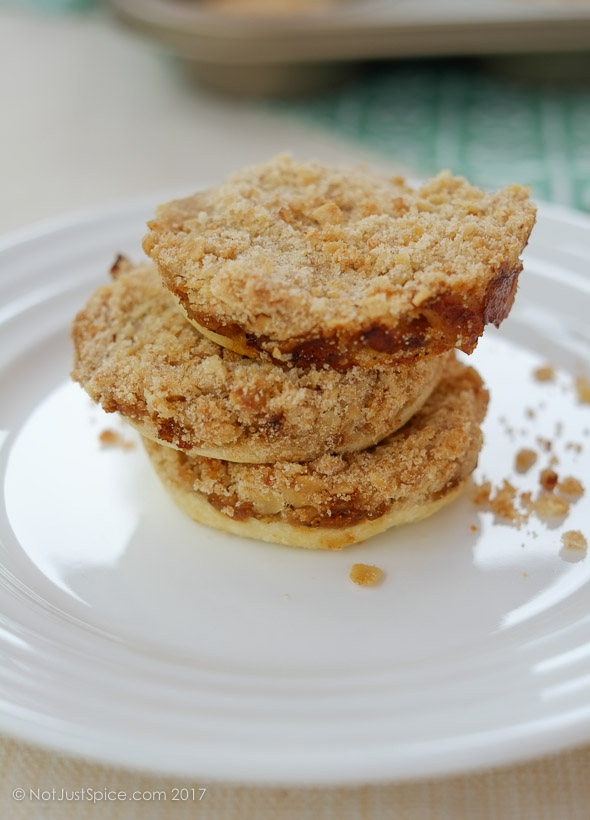 Dutch Apple Pie Cookies on notjustspice.com