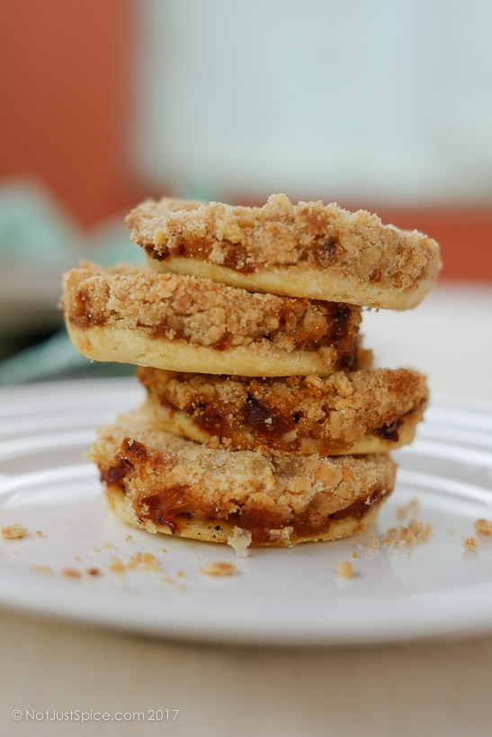 Dutch Apple Pie Cookies on notjustspice.com