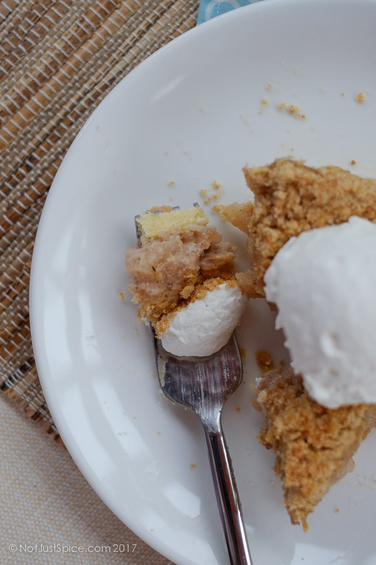 Dutch Asian Pear Pie on notjustspice.com