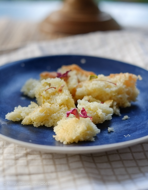 Catálan Salt Pinch Cake on notjustspice.com