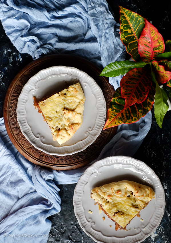 French Onion Tart on notjustspice.com