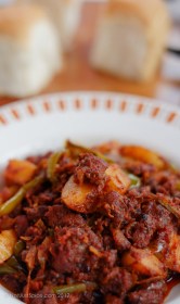 Goan Chouriço Fry | Goan Sausage Fry