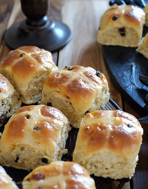 Hot Cross Buns on notjustspice.com
