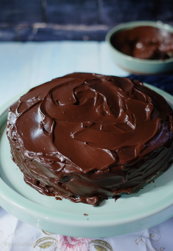 Indulgent Sour Cream Ganache | Sour Cream Ganache Recipe on notjustspice.com