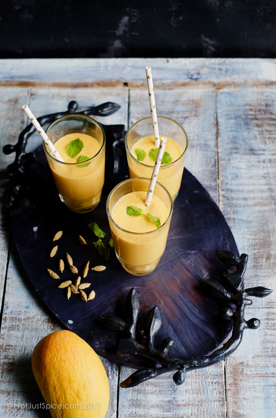 The King of Lassis: Mango Lassi | Mango Lassi Recipe on notjustspice.com