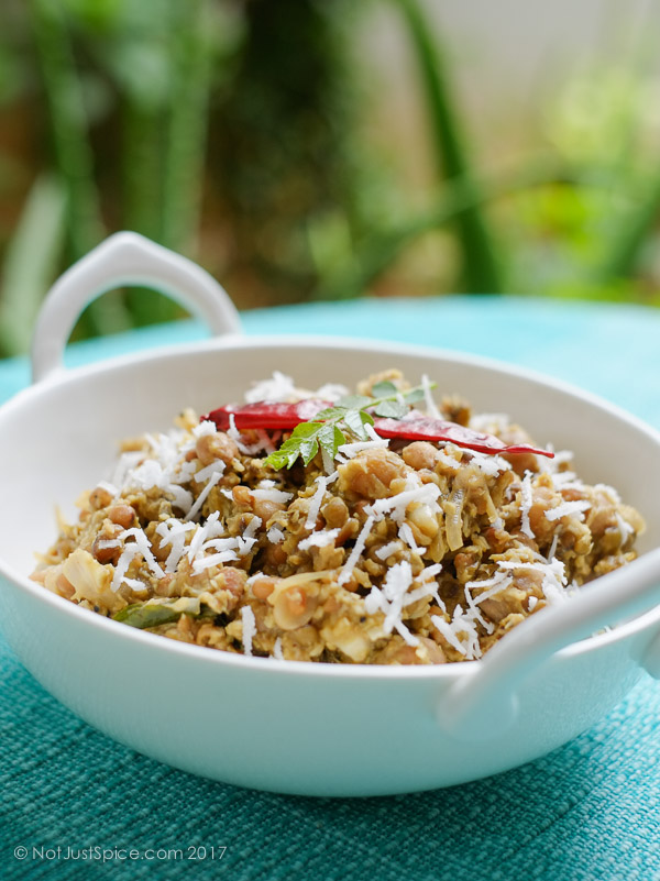 Multigrain Sundal on notjustspice.com