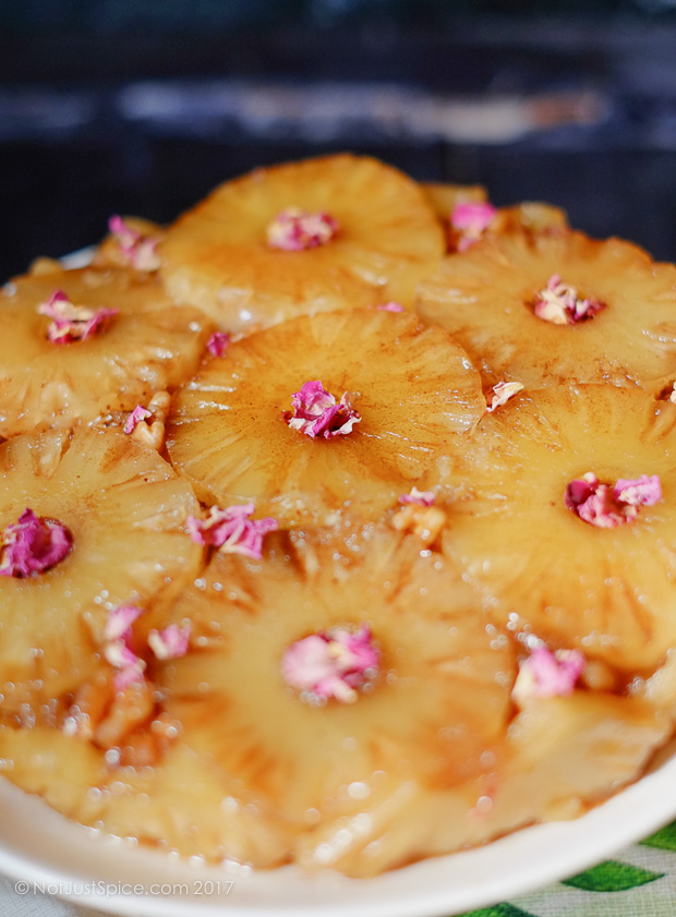 Pineapple Upside Down Cake on notjustspice.com