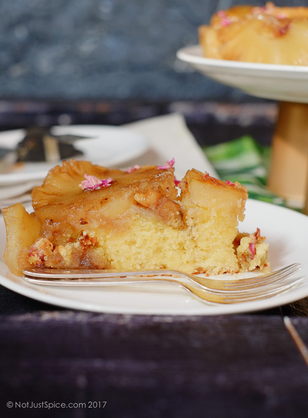 Pineapple Upside Down Cake on notjustspice.com