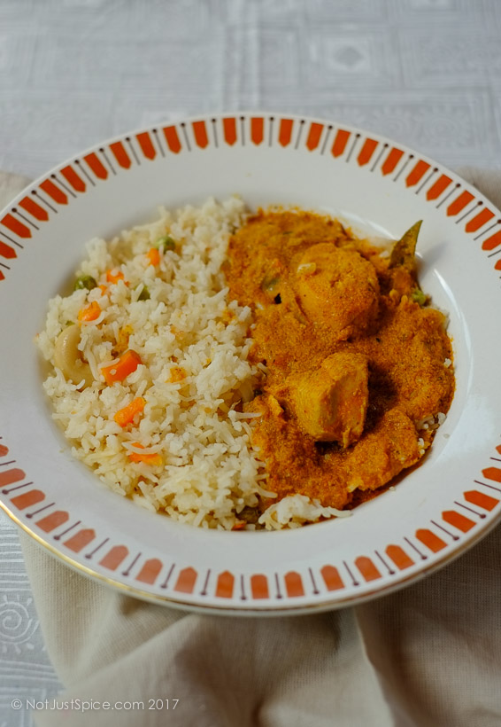 The real quick and easy chicken curry on notjustspice.com
