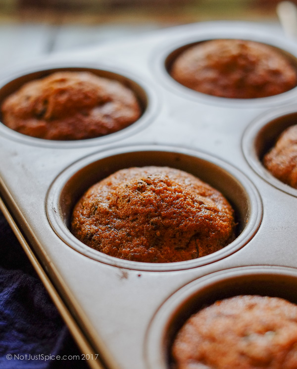 Real Cool Zucchini Cupcakes on notjustspice.com