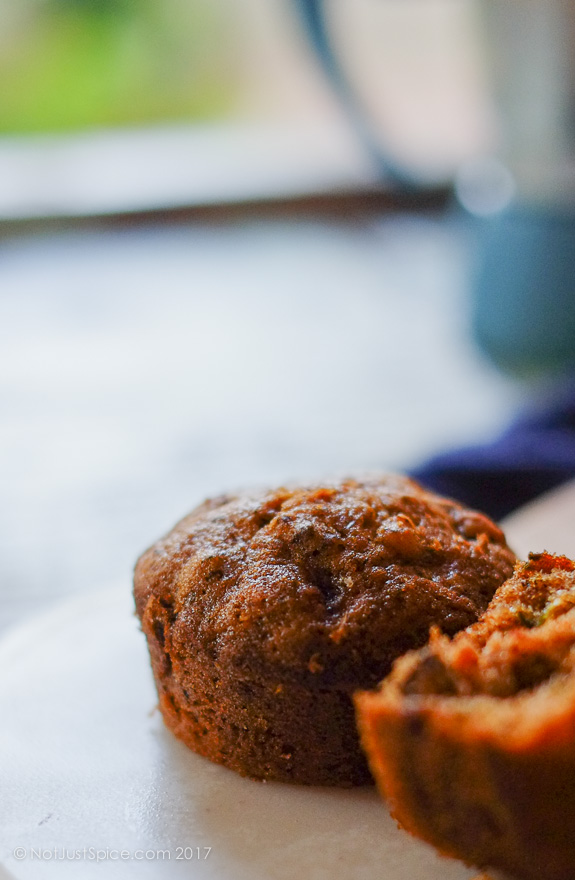 Real Cool Zucchini Cupcakes on notjustspice.com