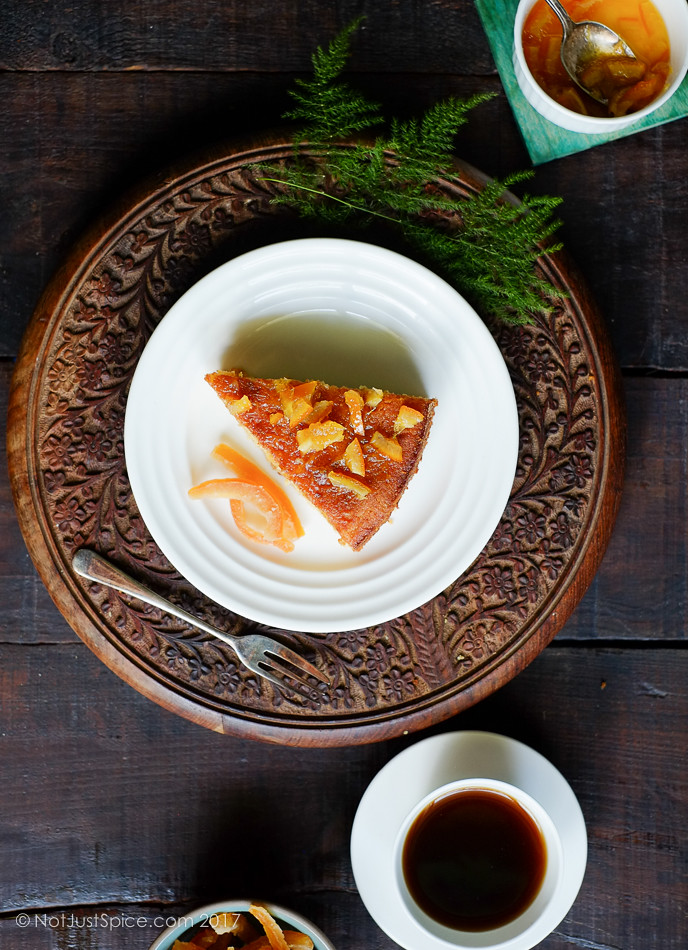Sticky Orange Marmalade Cake on notjustspice.com