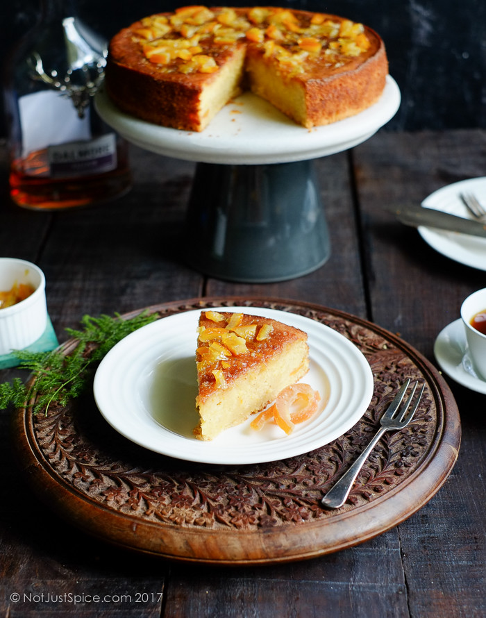 Sticky Orange Marmalade Cake on notjustspice.com