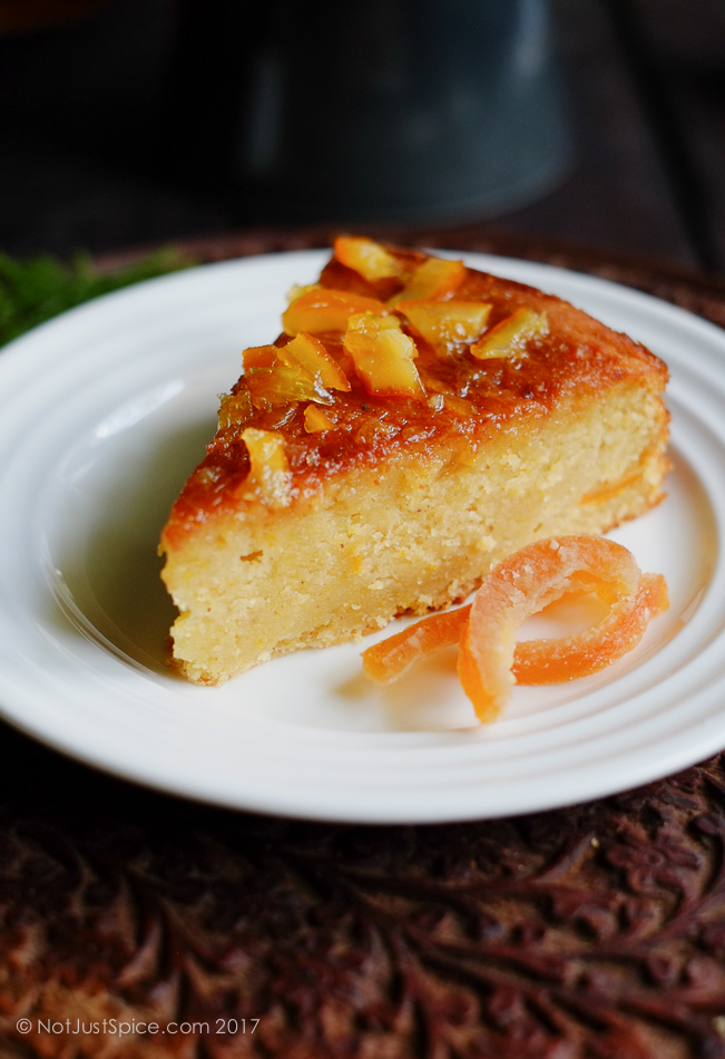 Sticky Orange Marmalade Cake on notjustspice.com