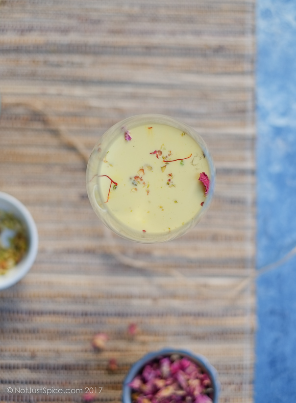 Super Refreshing Thandai on notjustspice.com