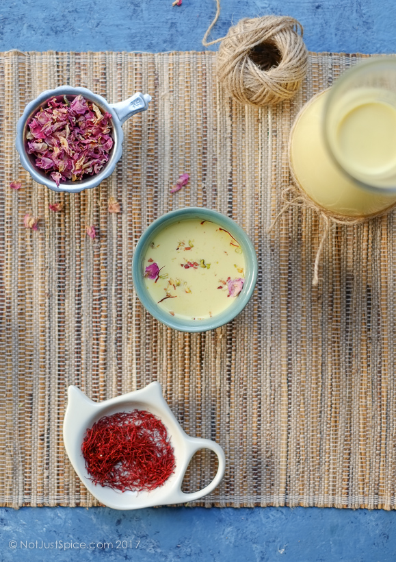 Super Refreshing Thandai on notjustspice.com
