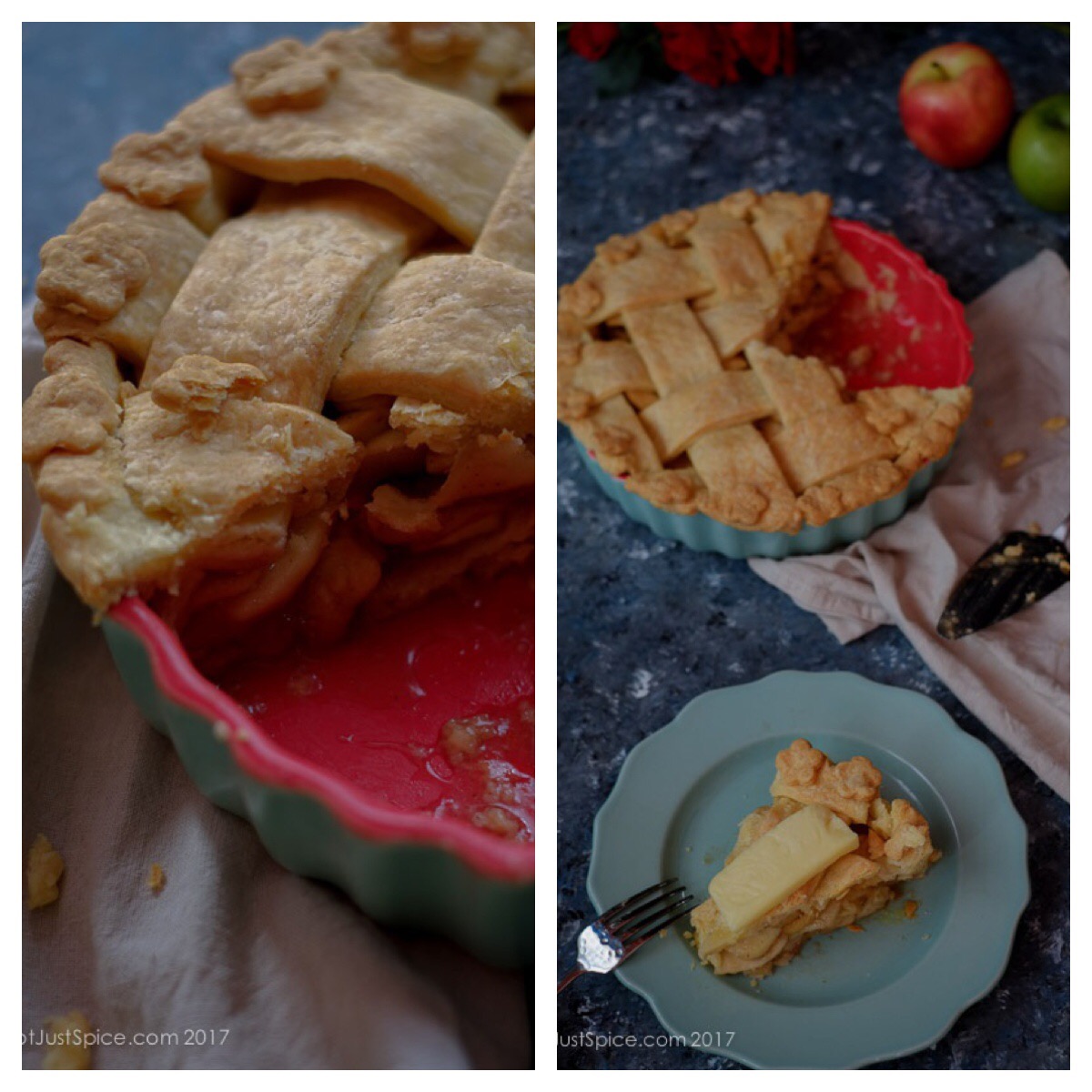 The Ultimate Apple Pie on notjustspice.com